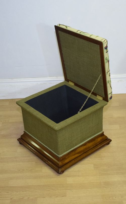 REGENCY OTTOMAN WORK BOX - ADDITIONAL PHOTO 21