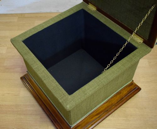 REGENCY OTTOMAN WORK BOX - ADDITIONAL PHOTO 22