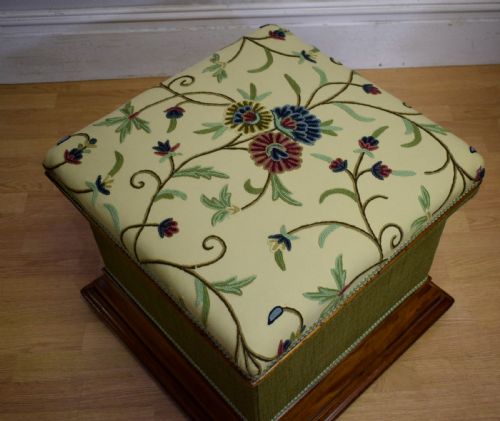 REGENCY OTTOMAN WORK BOX - ADDITIONAL PHOTO 24