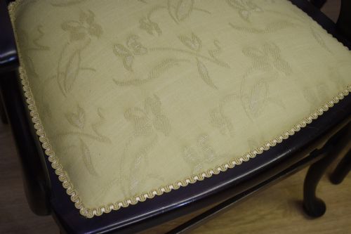 PAIR OF VICTORIAN ARMCHAIRS - ADDITIONAL PHOTO 17