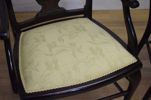 PAIR OF VICTORIAN ARMCHAIRS - ADDITIONAL PHOTO 19