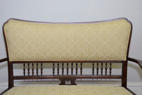ANTIQUE EDWARDIAN COUCH - ADDITIONAL PHOTO 5