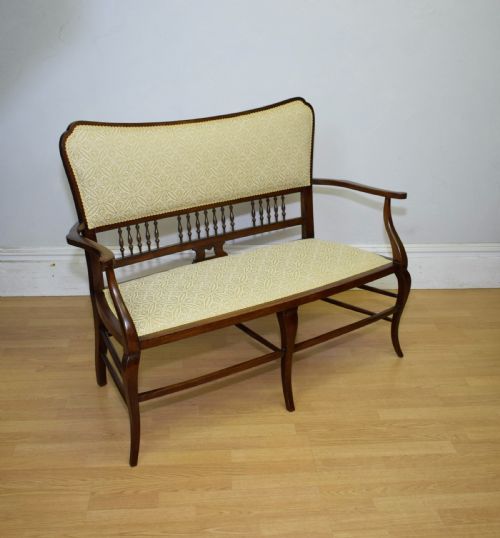 ANTIQUE EDWARDIAN COUCH - ADDITIONAL PHOTO 11