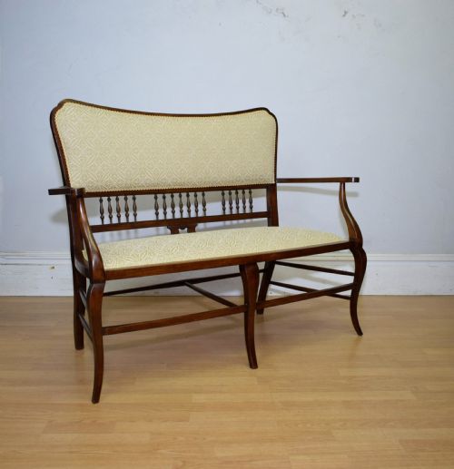 ANTIQUE EDWARDIAN COUCH - ADDITIONAL PHOTO 12