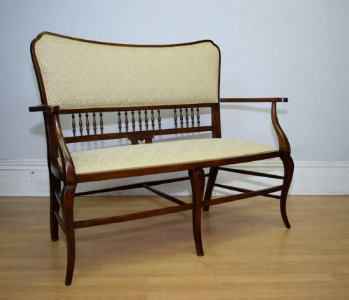 ANTIQUE EDWARDIAN COUCH - ADDITIONAL PHOTO 14