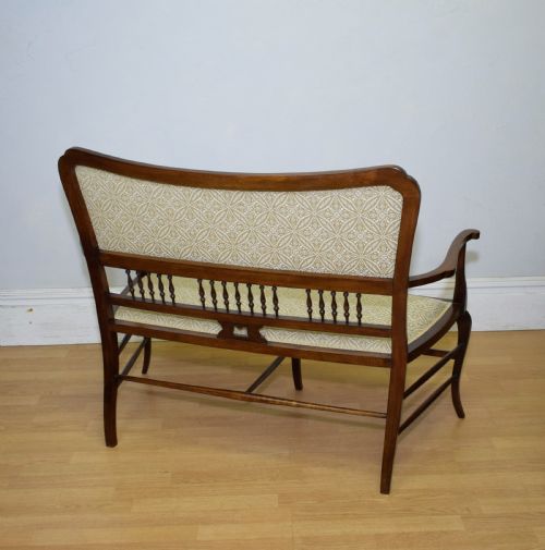 ANTIQUE EDWARDIAN COUCH - ADDITIONAL PHOTO 17