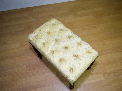 REGENCY MAHOGANY STOOL - ADDITIONAL PHOTO 14
