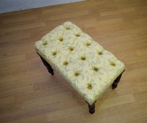 REGENCY MAHOGANY STOOL - ADDITIONAL PHOTO 15
