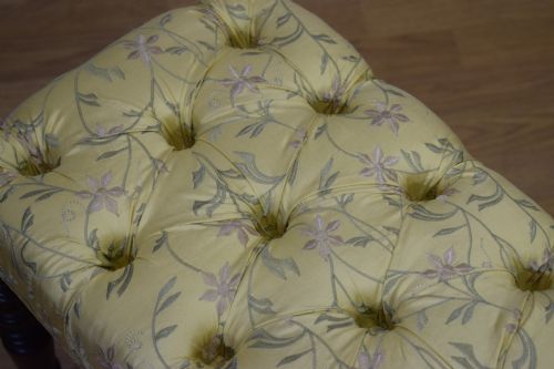 REGENCY MAHOGANY STOOL - ADDITIONAL PHOTO 19