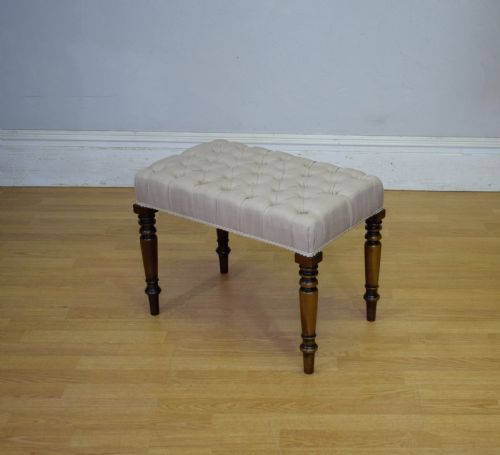 REGENCY BUTTONED STOOL - ADDITIONAL PHOTO 8