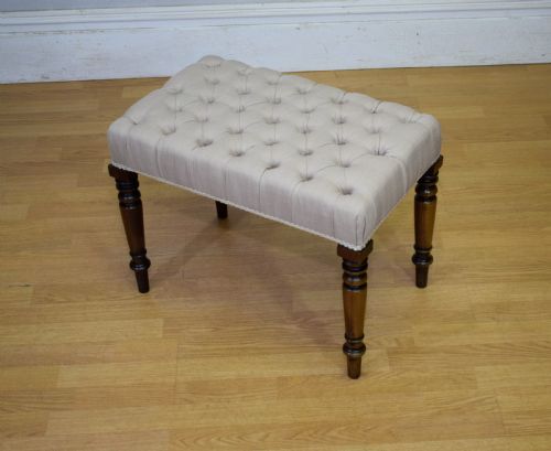 REGENCY BUTTONED STOOL - ADDITIONAL PHOTO 10