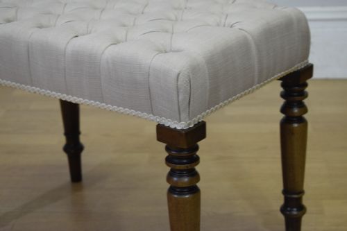 REGENCY BUTTONED STOOL - ADDITIONAL PHOTO 13
