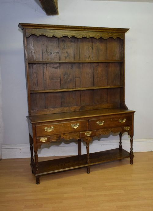 EARLY 20TH CENTURY OAK ELM DRESSER RACK - ADDITIONAL PHOTO 6