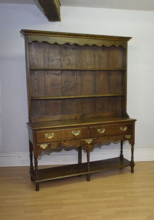 EARLY 20TH CENTURY OAK ELM DRESSER RACK - ADDITIONAL PHOTO 7