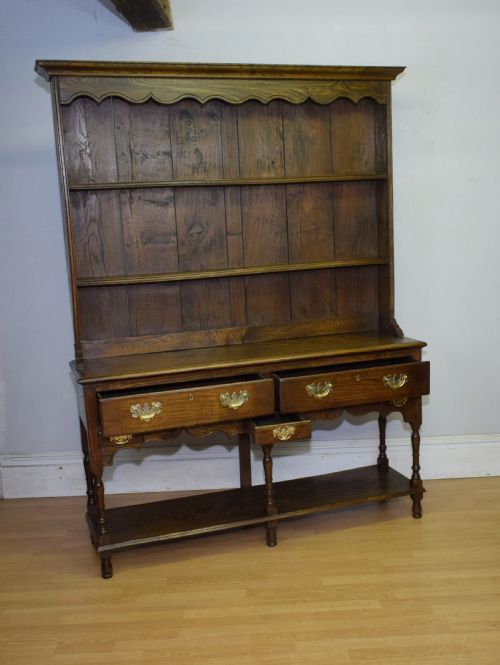 EARLY 20TH CENTURY OAK ELM DRESSER RACK - ADDITIONAL PHOTO 12