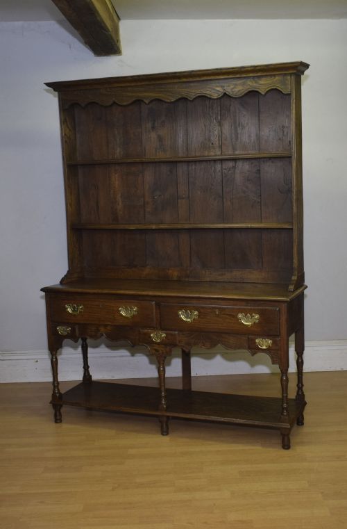 EARLY 20TH CENTURY OAK ELM DRESSER RACK - ADDITIONAL PHOTO 14