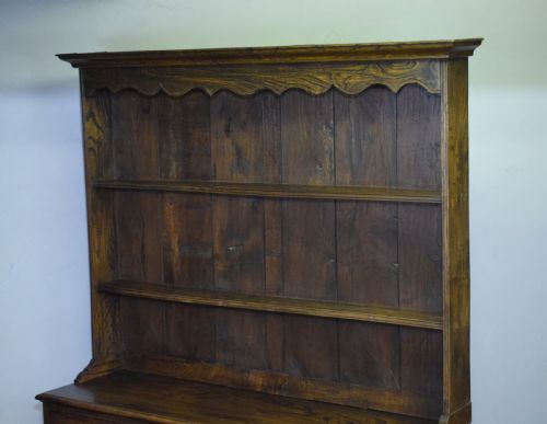 EARLY 20TH CENTURY OAK ELM DRESSER RACK - ADDITIONAL PHOTO 16