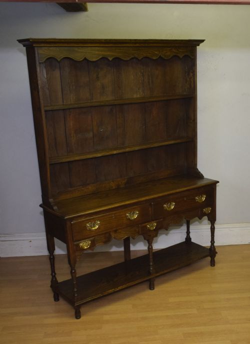 EARLY 20TH CENTURY OAK ELM DRESSER RACK - ADDITIONAL PHOTO 19