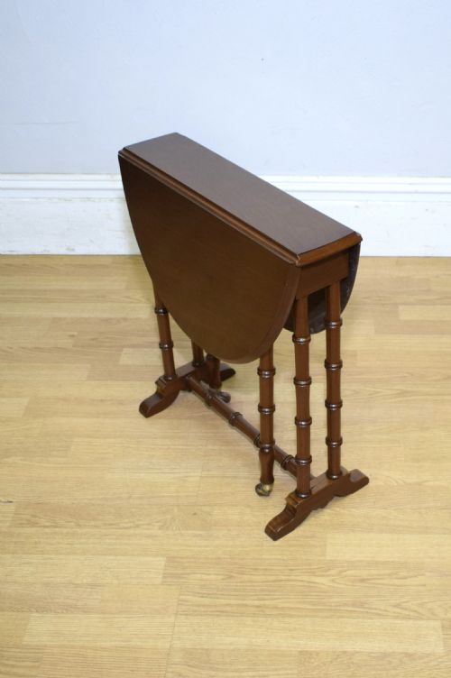 ANTIQUE VICTORIAN SUTHERLAND TABLE - ADDITIONAL PHOTO 5