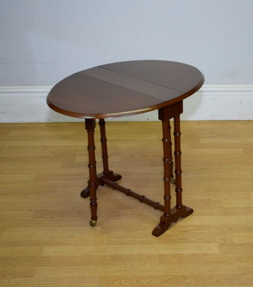 ANTIQUE VICTORIAN SUTHERLAND TABLE - ADDITIONAL PHOTO 8