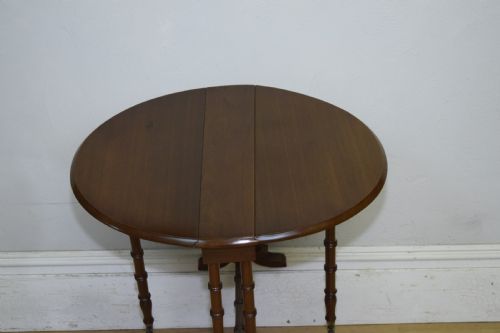 ANTIQUE VICTORIAN SUTHERLAND TABLE - ADDITIONAL PHOTO 12