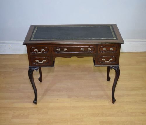 VICTORIAN MAHOGANY DESK - ADDITIONAL PHOTO 2