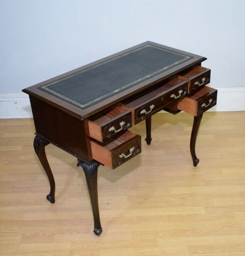 VICTORIAN MAHOGANY DESK - ADDITIONAL PHOTO 12