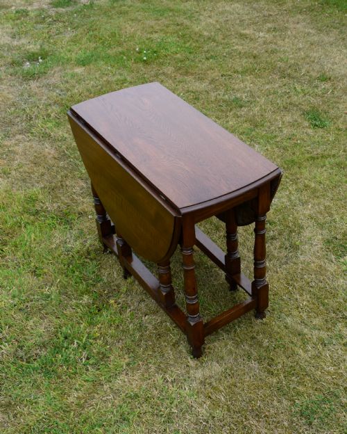 EARLY 20TH CENTURY OAK DINING TABLE - ADDITIONAL PHOTO 11