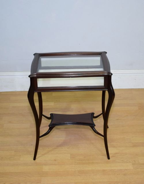 VICTORIAN MAHOGANY BIJOUTERIE - ADDITIONAL PHOTO 4