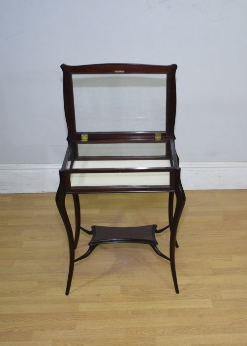 VICTORIAN MAHOGANY BIJOUTERIE - ADDITIONAL PHOTO 7