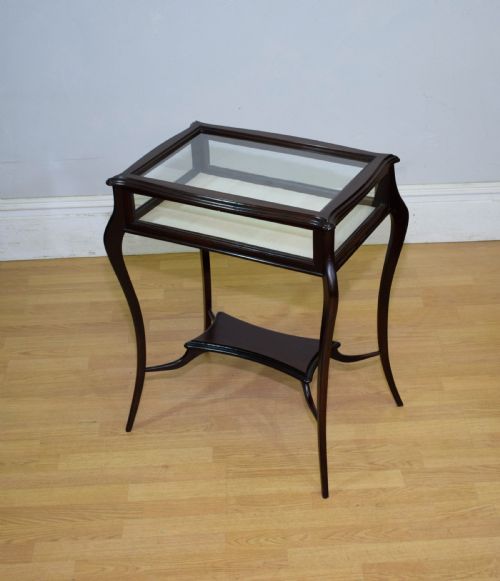 VICTORIAN MAHOGANY BIJOUTERIE - ADDITIONAL PHOTO 9