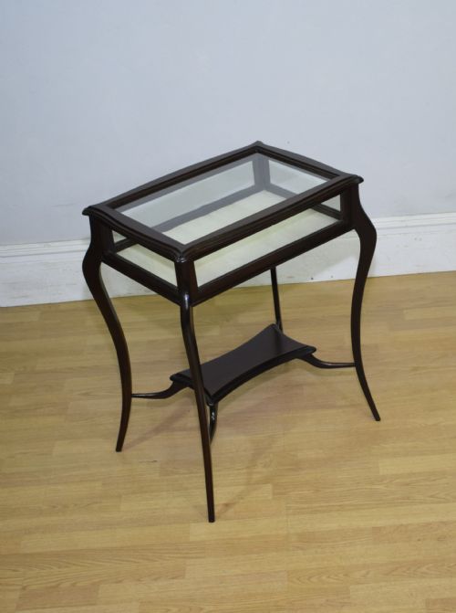 VICTORIAN MAHOGANY BIJOUTERIE - ADDITIONAL PHOTO 12