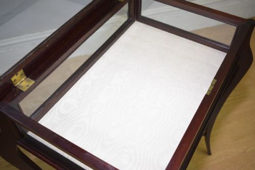 VICTORIAN MAHOGANY BIJOUTERIE - ADDITIONAL PHOTO 16