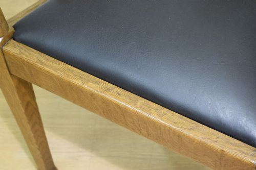 VICTORIAN OAK DESK CHAIR - ADDITIONAL PHOTO 15
