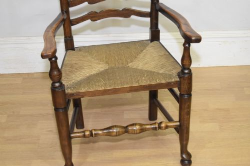 EARLY 20TH CENTURY KITCHEN ARMCHAIR - ADDITIONAL PHOTO 4