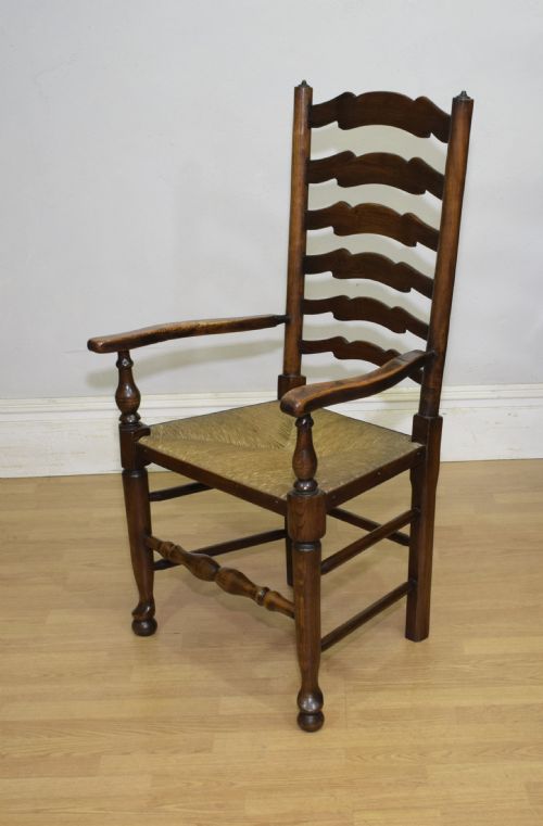 EARLY 20TH CENTURY KITCHEN ARMCHAIR - ADDITIONAL PHOTO 6