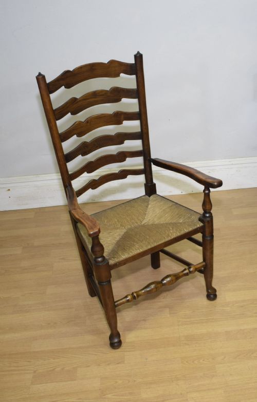 EARLY 20TH CENTURY KITCHEN ARMCHAIR - ADDITIONAL PHOTO 10