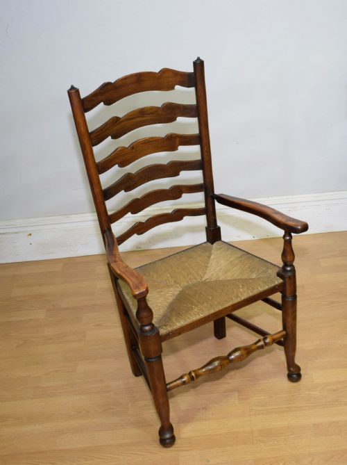 EARLY 20TH CENTURY KITCHEN ARMCHAIR - ADDITIONAL PHOTO 12