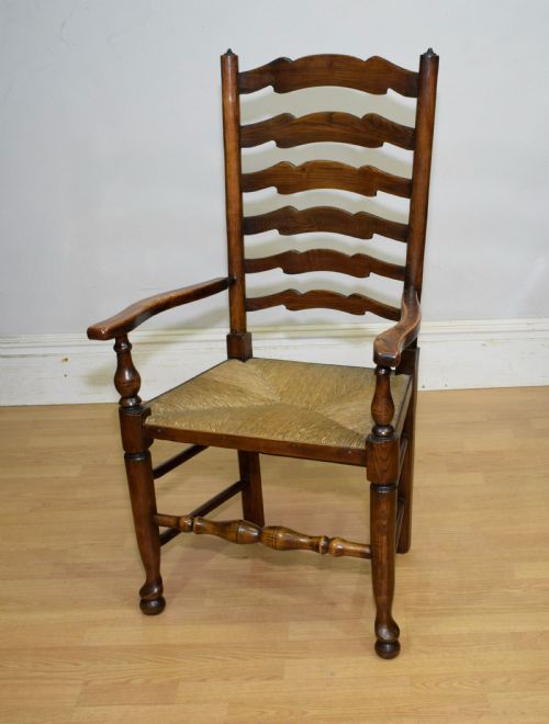 EARLY 20TH CENTURY KITCHEN ARMCHAIR - ADDITIONAL PHOTO 15