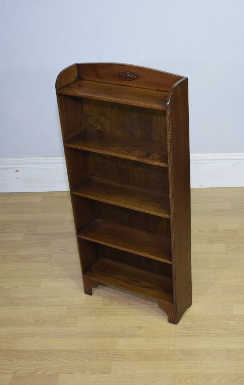 early 20th century oak bookcase - CATEGORY: ANTIQUE BOOKCASES - DATED 1920