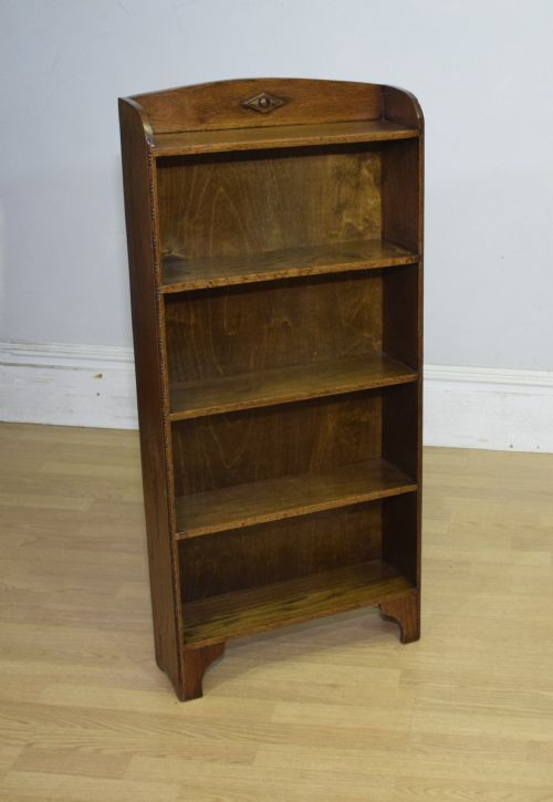 EARLY 20TH CENTURY OAK BOOKCASE - ADDITIONAL PHOTO 2