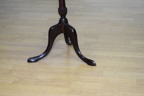 EDWARDIAN INLAID WINE TABLE - ADDITIONAL PHOTO 2