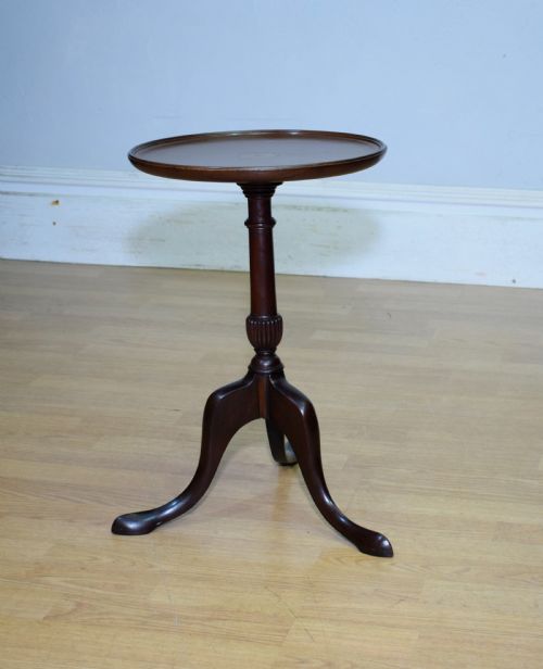 EDWARDIAN INLAID WINE TABLE - ADDITIONAL PHOTO 3