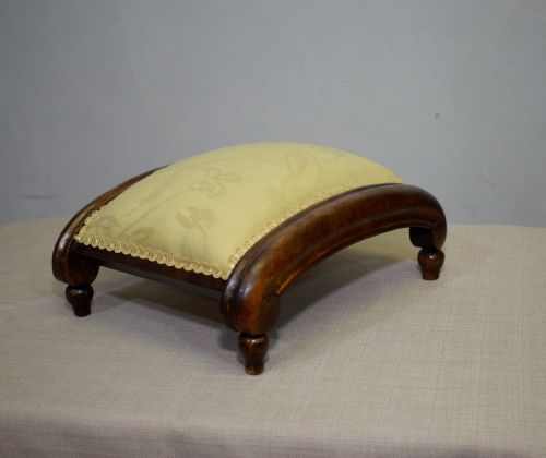 VICTORIAN FOOT STOOL - ADDITIONAL PHOTO 5