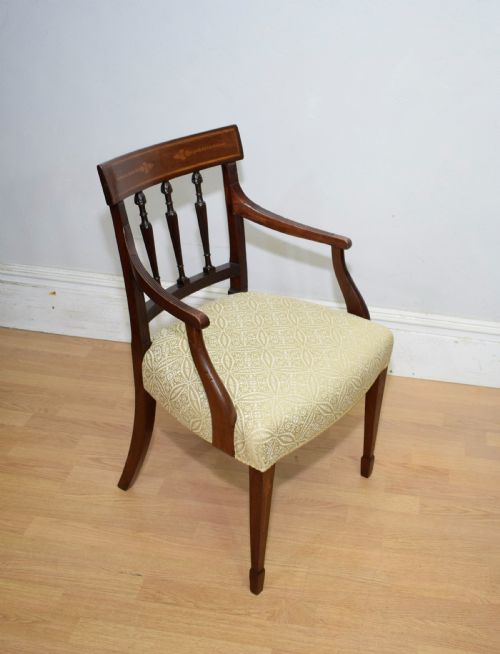REGENCY INLAID ARMCHAIR - ADDITIONAL PHOTO 8