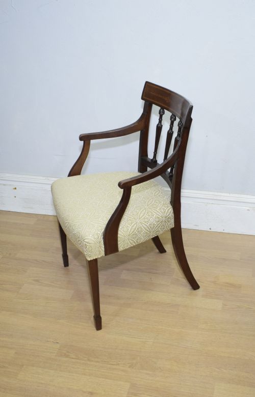 REGENCY INLAID ARMCHAIR - ADDITIONAL PHOTO 14