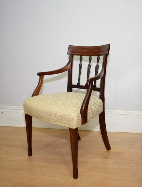 REGENCY INLAID ARMCHAIR - ADDITIONAL PHOTO 17