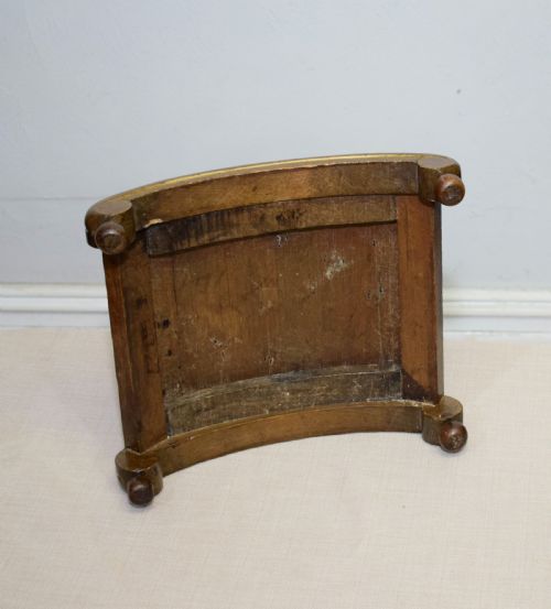 VICTORIAN WALNUT FOOT STOOL - ADDITIONAL PHOTO 10