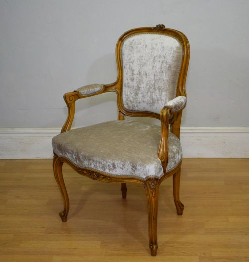 EARLY 20TH CENTURY FRENCH ARMCHAIR - ADDITIONAL PHOTO 1