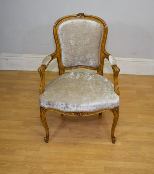EARLY 20TH CENTURY FRENCH ARMCHAIR - ADDITIONAL PHOTO 3